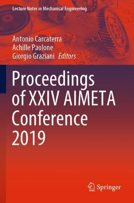 Proceedings of XXIV AIMETA Conference 2019