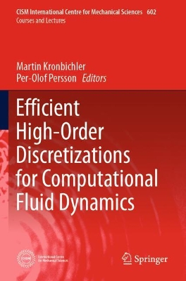 Efficient High-Order Discretizations for Computational Fluid Dynamics