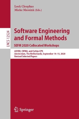 Software Engineering and Formal Methods. SEFM 2020 Collocated Workshops