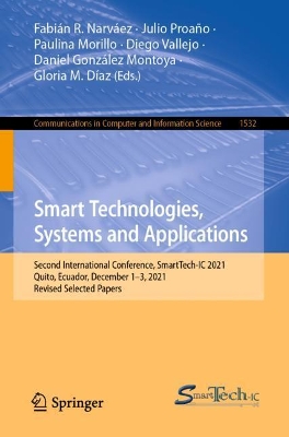 Smart Technologies, Systems and Applications