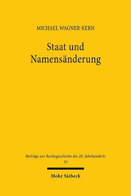 Staat Und Namensanderung