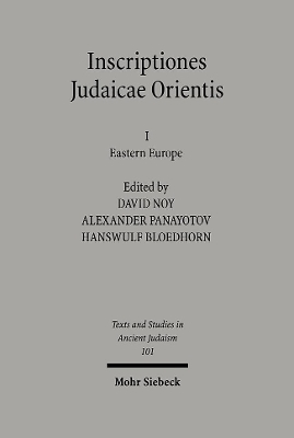 Inscriptiones Judaicae Orientis