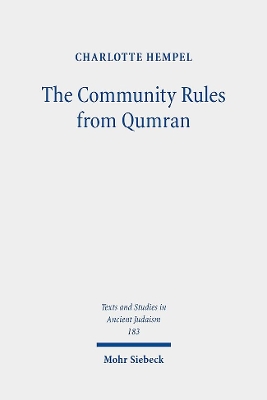 The Community Rules from Qumran