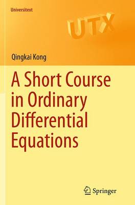 A Short Course in Ordinary Differential Equations