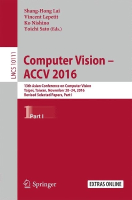 Computer Vision – ACCV 2016