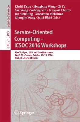 Service-Oriented Computing – ICSOC 2016 Workshops