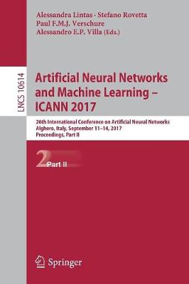 Artificial Neural Networks and Machine Learning – ICANN 2017