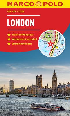 London Marco Polo City Map 2018