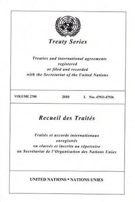 Treaty Series 2700