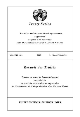 Treaty Series 2843 (English/French Edition)