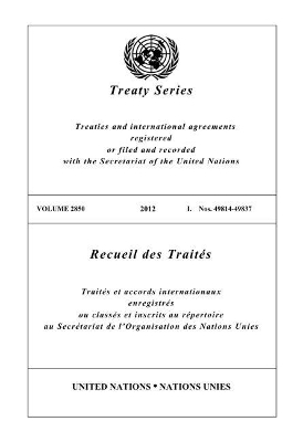 Treaty Series 2850 (English/French Edition)