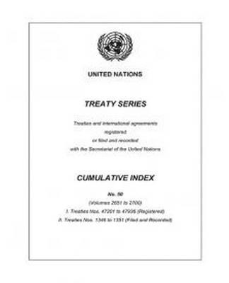 Treaty Series Cumulative Index Number 50