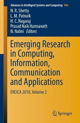 Emerging Research in Computing, Information, Communication and Applications