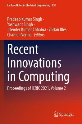 Recent Innovations in Computing