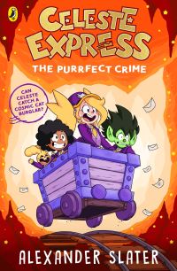 Book Cover for Celeste Express: The Purrfect Crime by Alexander Slater