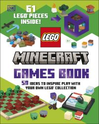 Book Cover for LEGO Minecraft Games Book by Julia March