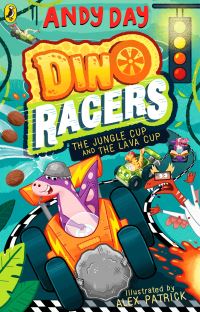 Book Cover for Dino Racers by Andy Day