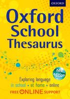 Book Cover for Oxford School Thesaurus by Robert Allen