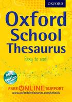 Book Cover for Oxford School Thesaurus by Robert Allen