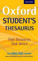 Book Cover for Oxford Student's Thesaurus by Robert Allen