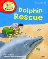 Book Cover for Read with Biff, Chip, and Kipper : Phonics : Level 5 : Dolphin Rescue by Roderick Hunt, Annemarie Young, Kate Ruttle