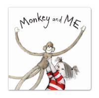 Book Cover for Monkey and Me (Board Book) by Emily Gravett