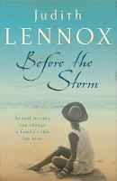 Book Cover for Before the Storm by Judith Lennox