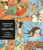 Book Cover for Gulliver - Illustrated Edition by Jonathan Swift, Chris Riddell