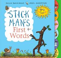 Book Cover for Stick Man's First Words by Julia Donaldson