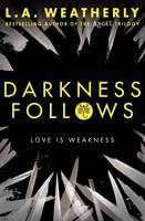 Book Cover for Darkness Follows by L. A. Weatherly