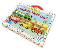 Book Cover for My First Things That Go! Four Vehicle-Shaped Board Books in a Carry Case by Marion Billet