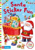 Book Cover for Santa Sticker Fun by Ag Jatkowska