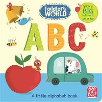 Book Cover for ABC A Little Alphabet Board Book by Pat-a-Cake