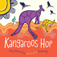 Book Cover for Kangaroos Hop by Ros Moriarty