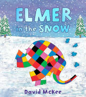 Book Cover for Elmer in the Snow by David McKee