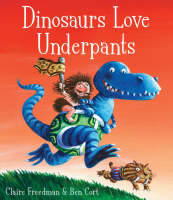 Book Cover for Dinosaurs Love Underpants by Claire Freedman