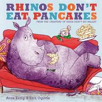 Book Cover for Rhinos Don't Eat Pancakes by Anna Kemp