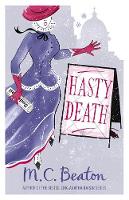 Book Cover for Hasty Death by M. C. Beaton