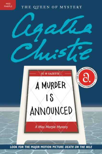 Book Cover for Murder Is Announced by Agatha Christie