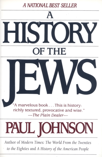 Book Cover for History of the Jews by Johnson, Paul