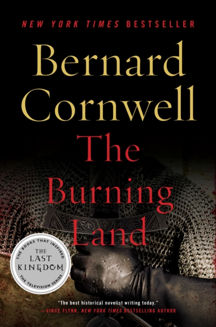 Book Cover for Burning Land by Cornwell, Bernard