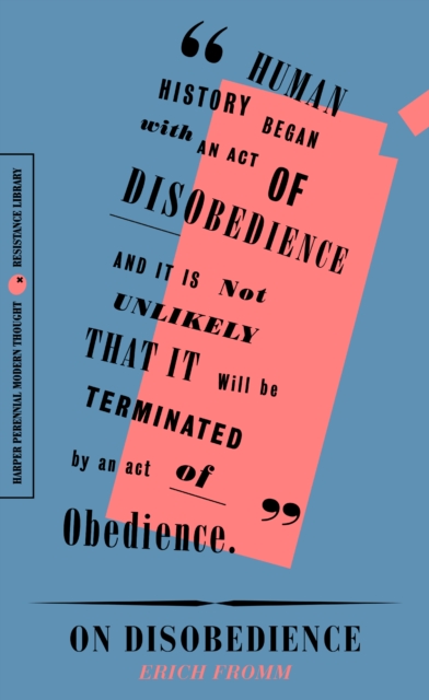 Book Cover for On Disobedience by Erich Fromm