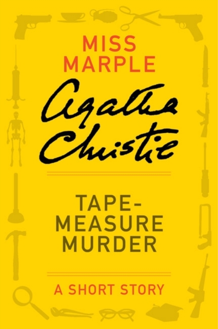 Book Cover for Tape Measure Murder by Agatha Christie