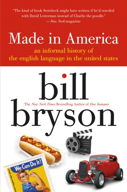 Book Cover for made in america by Bryson, Bill