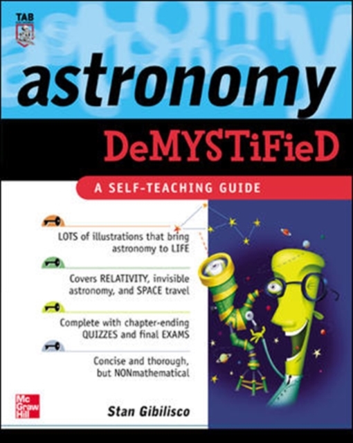 Book Cover for Astronomy Demystified by Stan Gibilisco