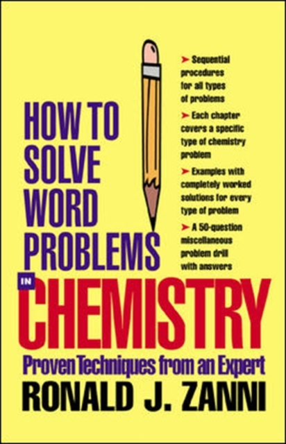 Book Cover for How to Solve Word Problems in Chemistry by David E. Goldberg
