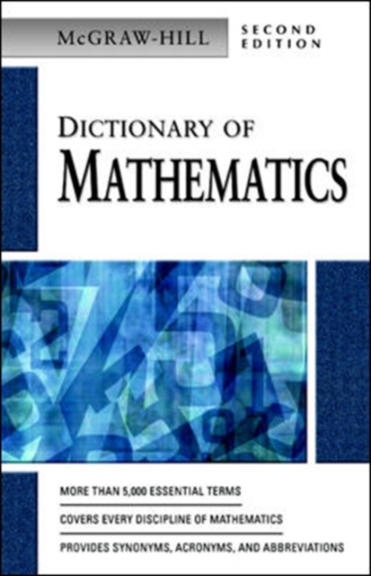 Book Cover for MCGRAW-HILL DICTIONARY OF MATHEMATICS, 2/E by McGraw Hill