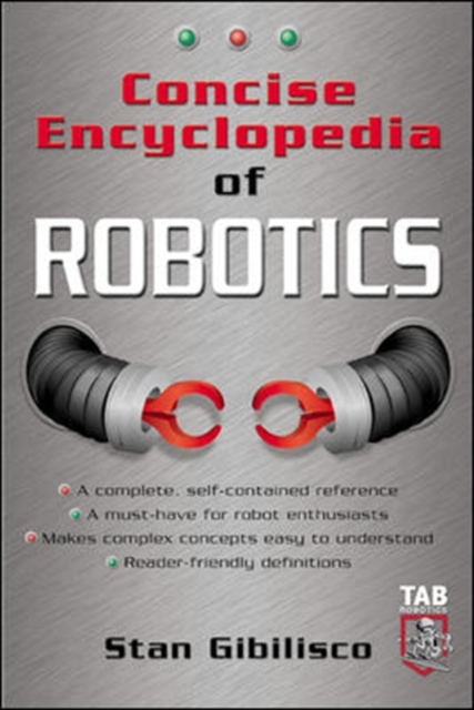 Book Cover for Concise Encyclopedia of Robotics by Stan Gibilisco