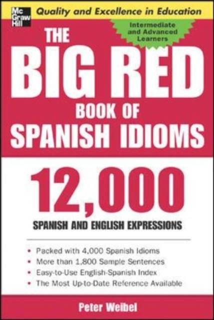 Book Cover for Big Red Book of Spanish Idioms by Weibel, Peter