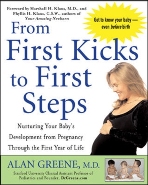 Book Cover for From First Kicks to First Steps by Alan Greene
